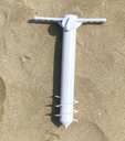 24×38CM大号ABS料户外沙滩伞塑料地插